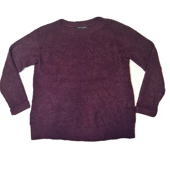 Banana Republic Tops - Banana Republic Women Burgundy Color Long Sleeve Sweater Size XS